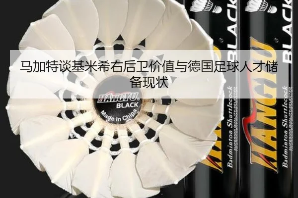 马加特谈基米希右后卫价值与德国足球人才储备现状